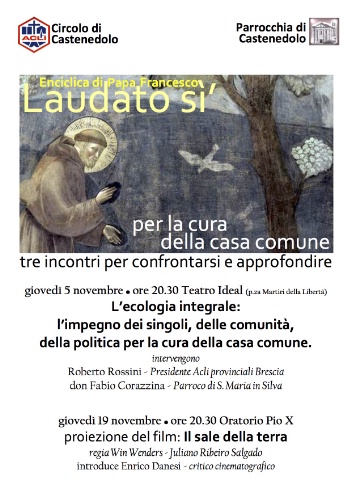 Incontri sulla Laudato Sì a Castenedolo